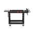 Rubbermaid HD Adaptable Utility Cart 1997208 Medium Black